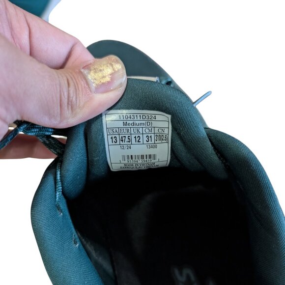 Brooks Ghost Max Mens Size 13 Green Athletic Running Walking Shoes Sneakers - Picture 7 of 7